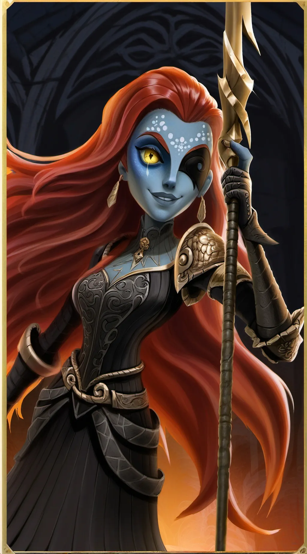 ai character: Undyne background