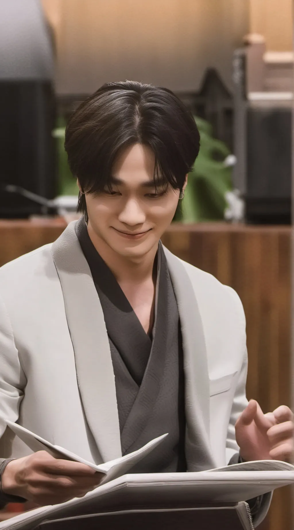 ai character: YANG JUNGWON  background