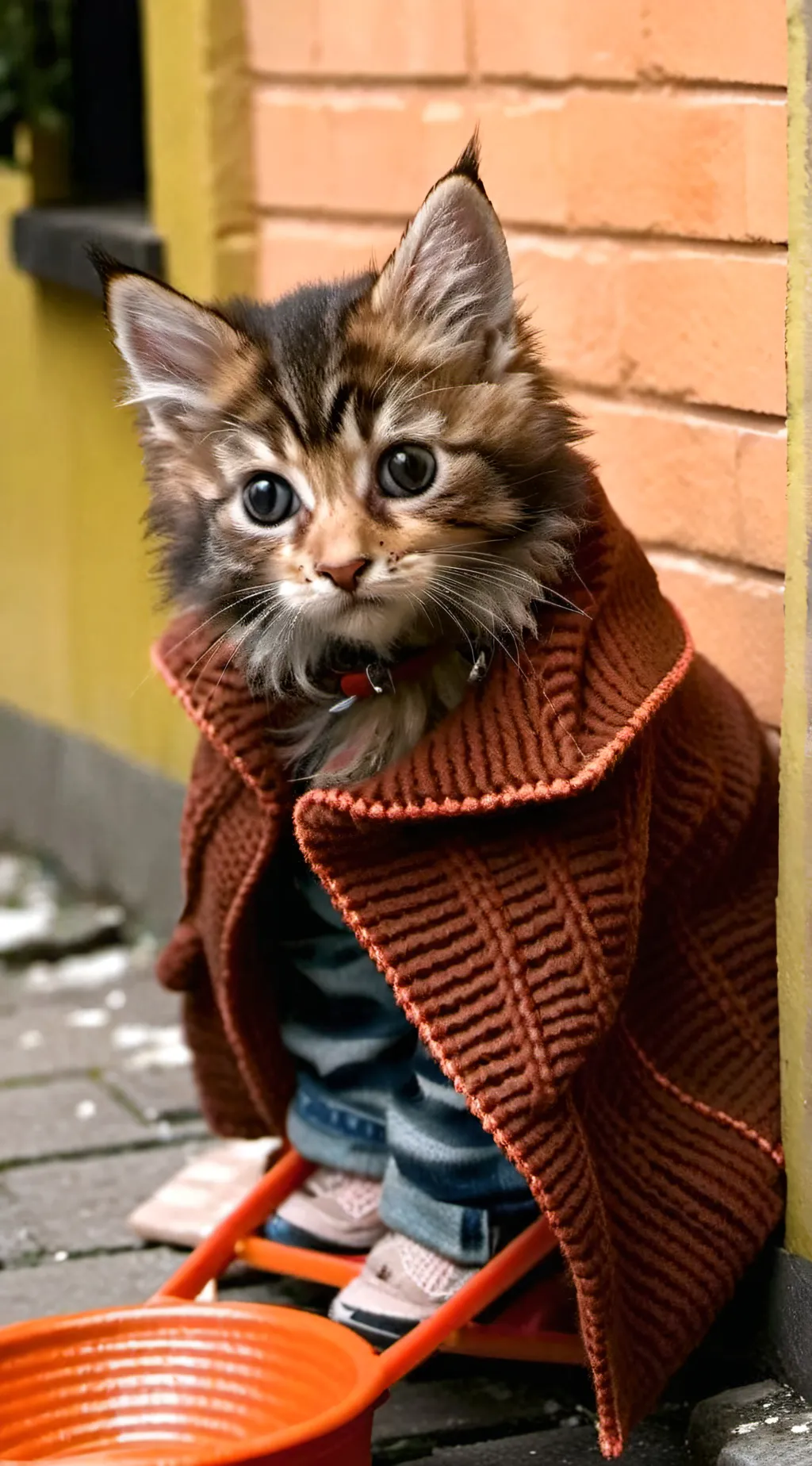 ai character: Lily  background