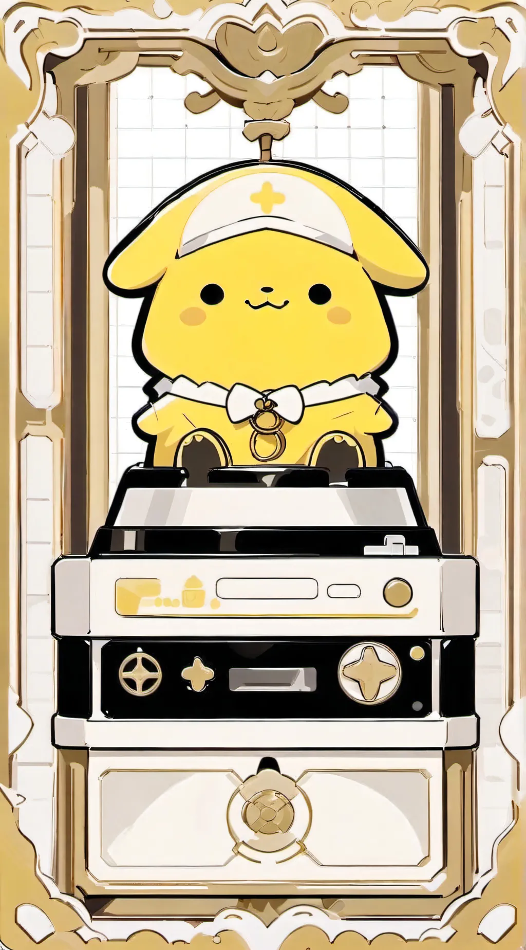 ai character: pomponpurin background