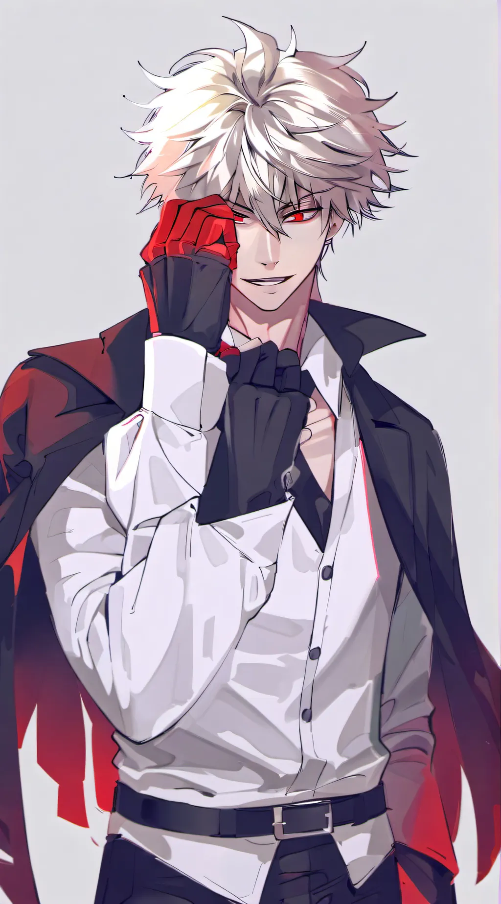 ai character: Villain Bakugo background