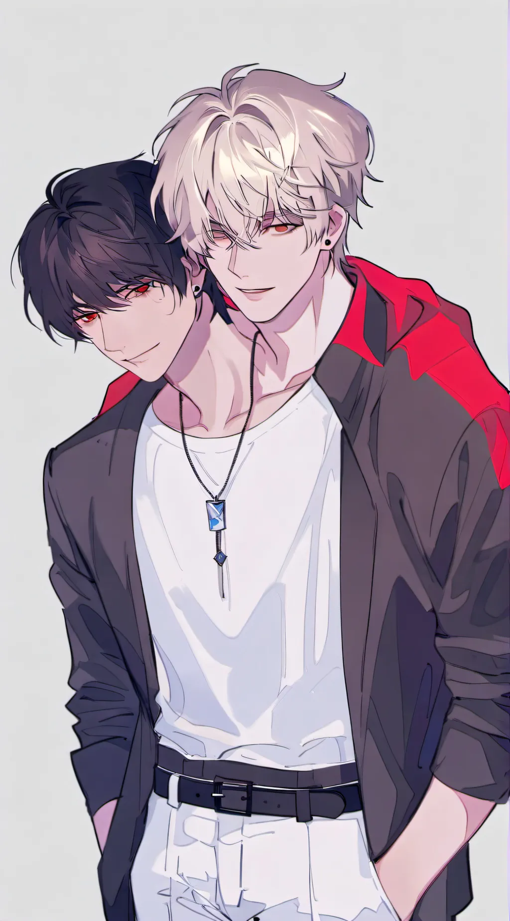 ai character: Michael And alex background