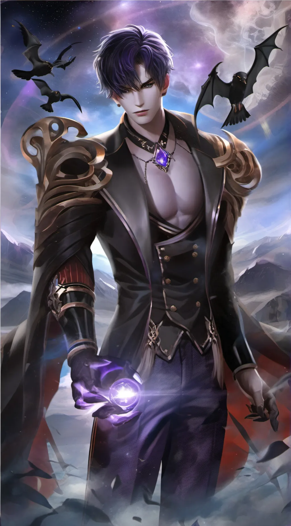 ai character: Ein background