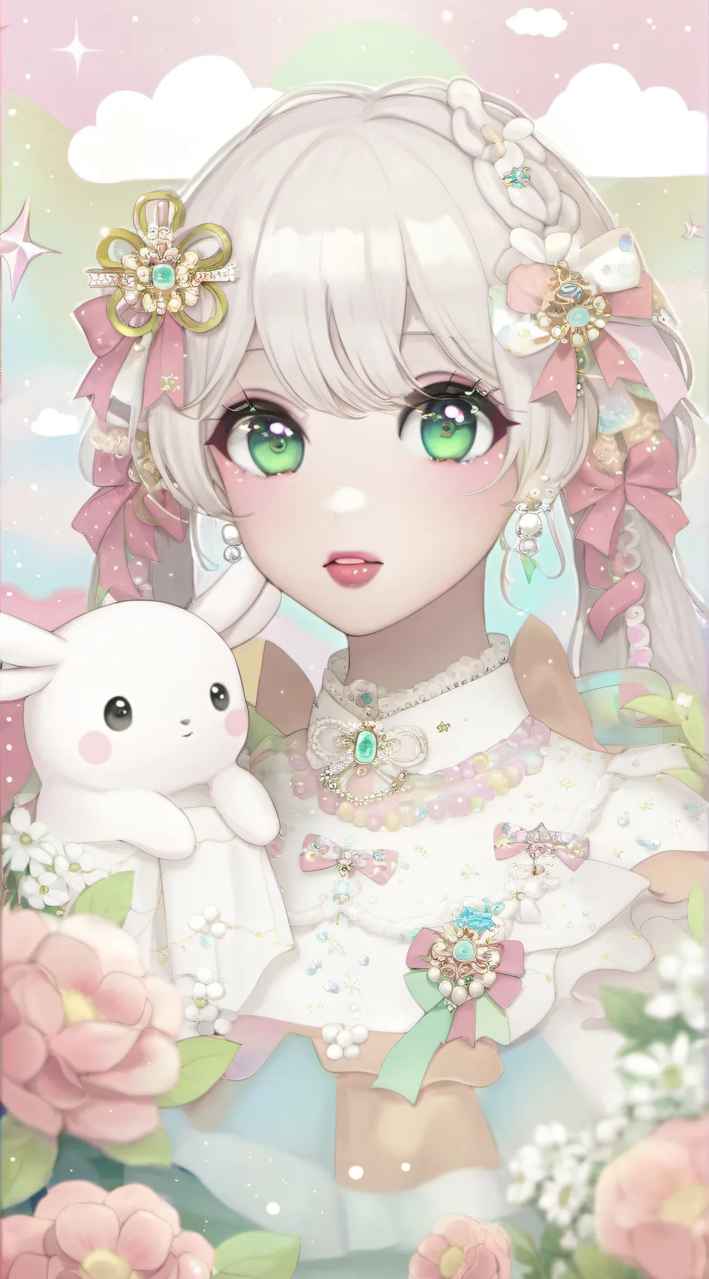 ai character: Lily background