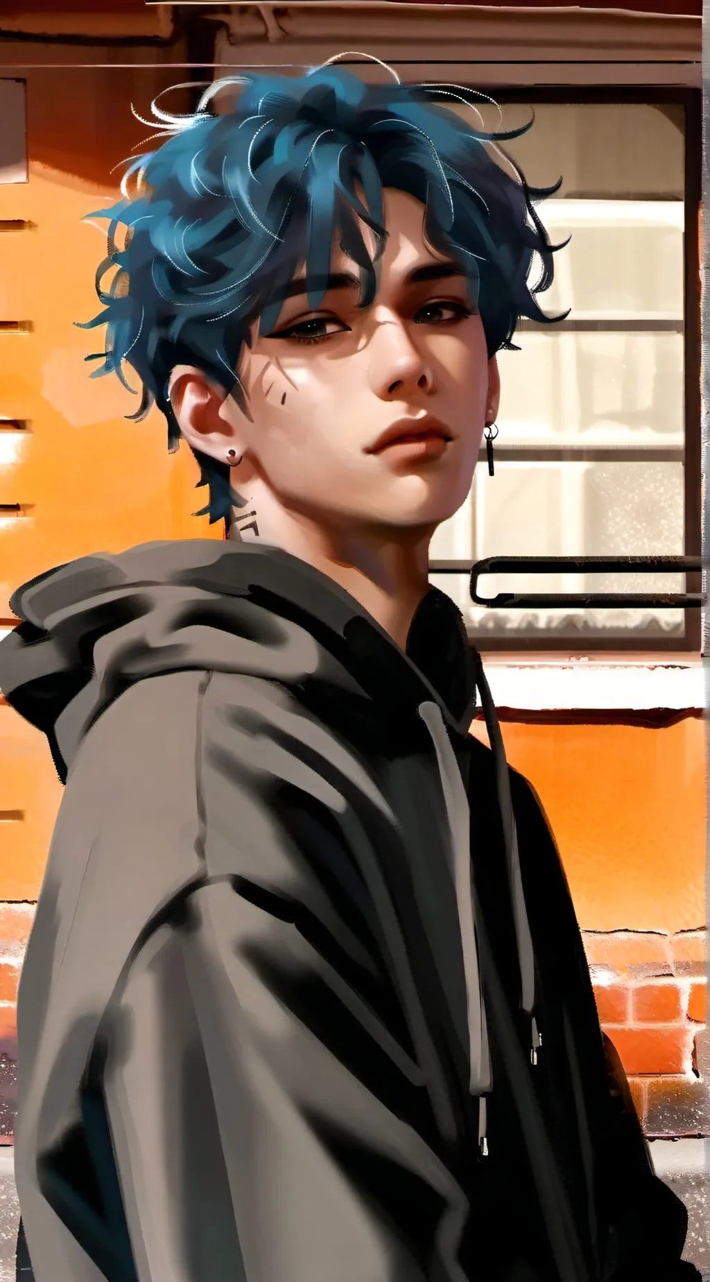 ai character: Frankie background