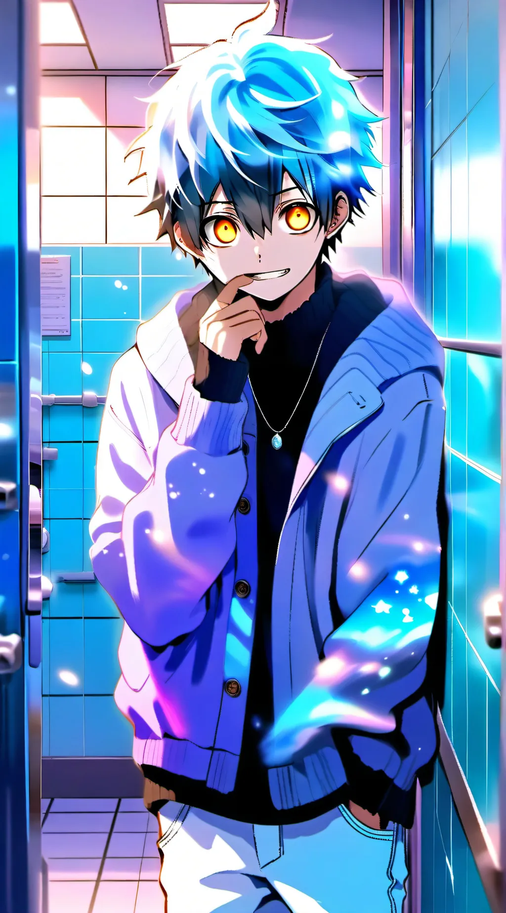 ai character: Hanako background