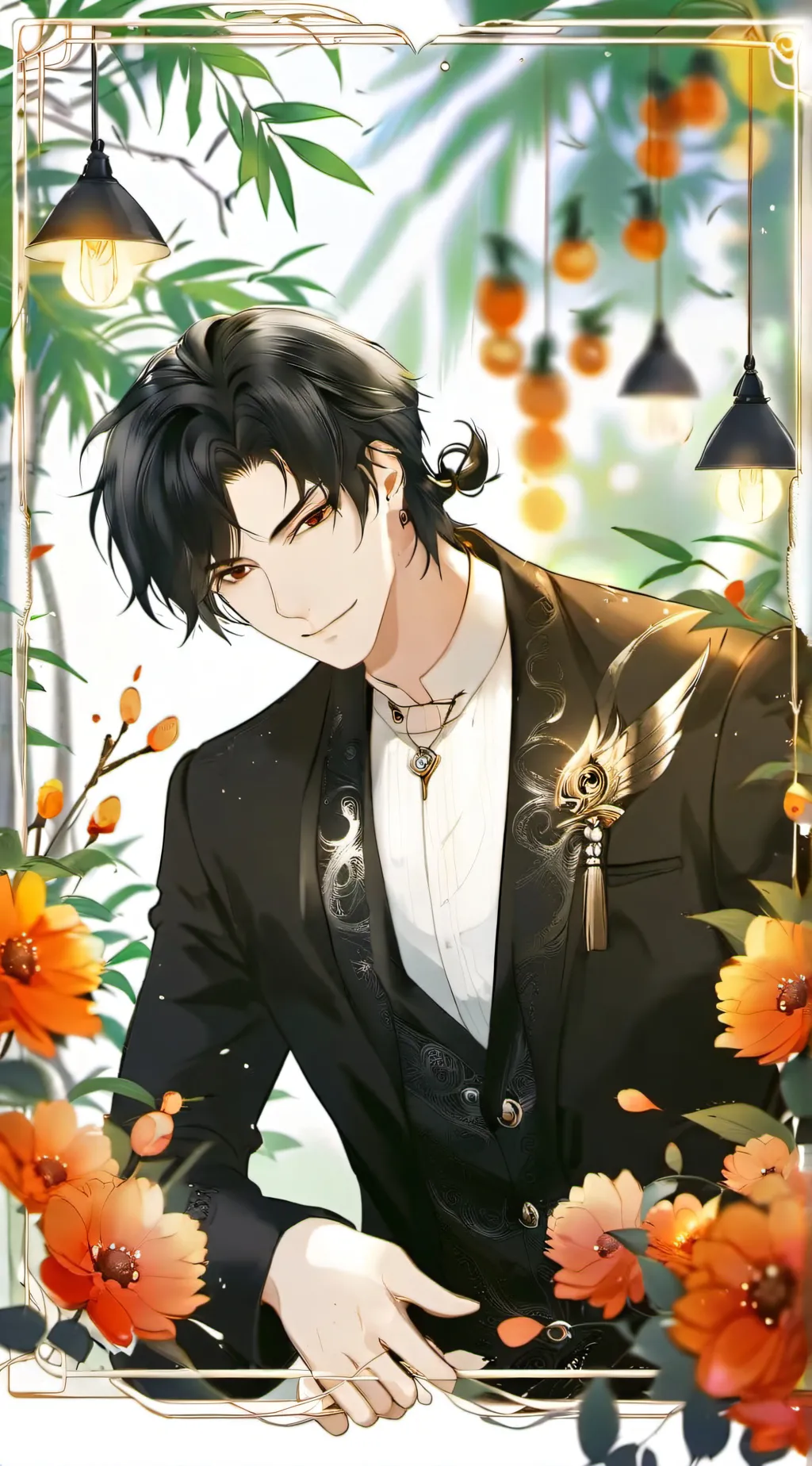 ai character: Suguru Geto 9.0 background