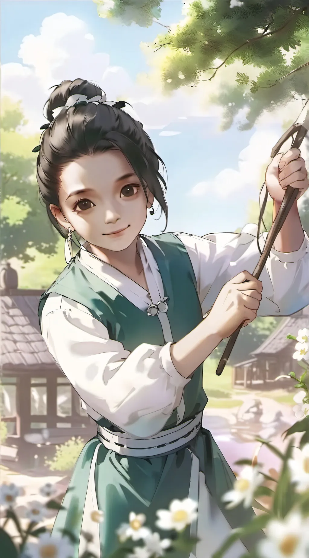 ai character: Sarah  background