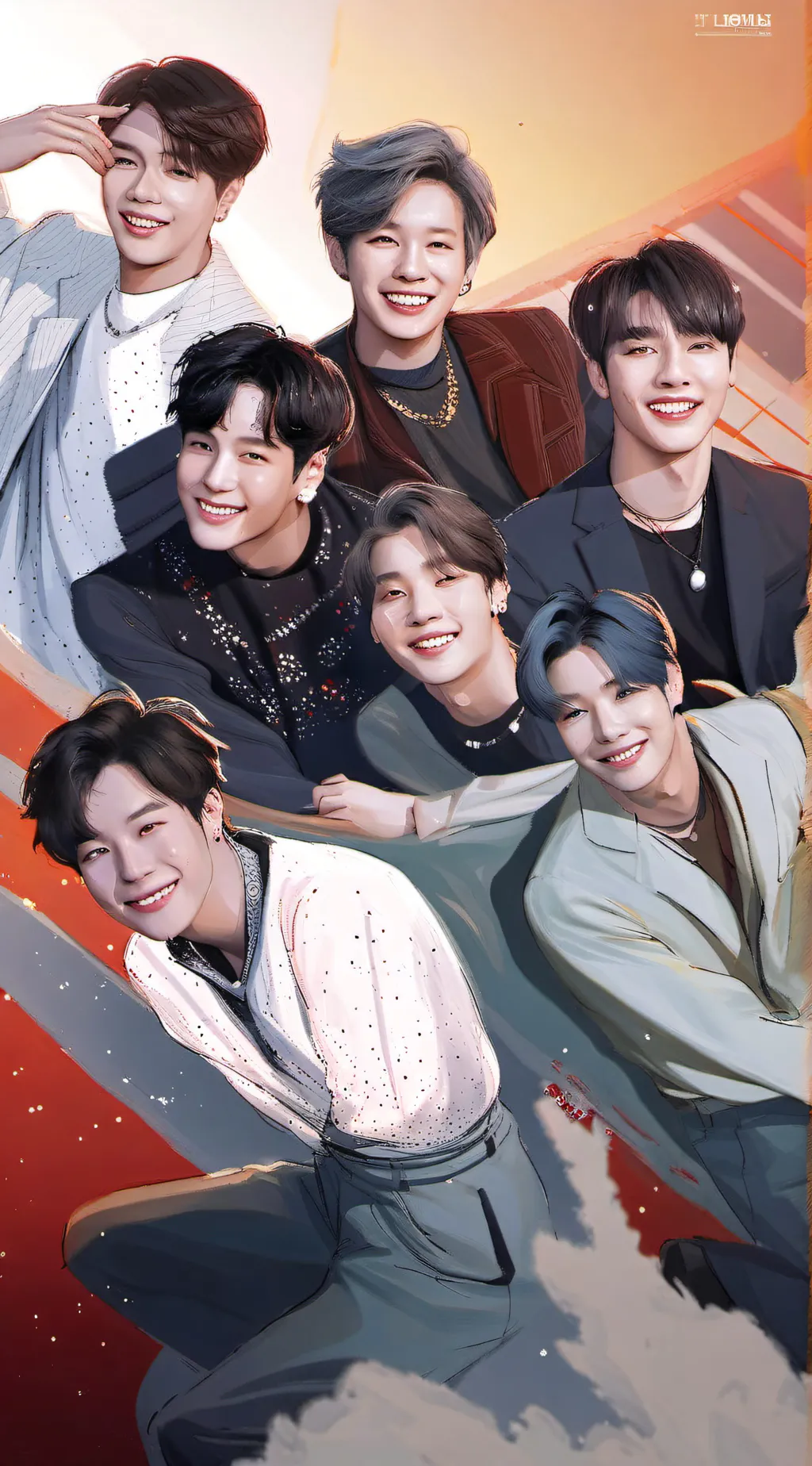 ai character: Bts background