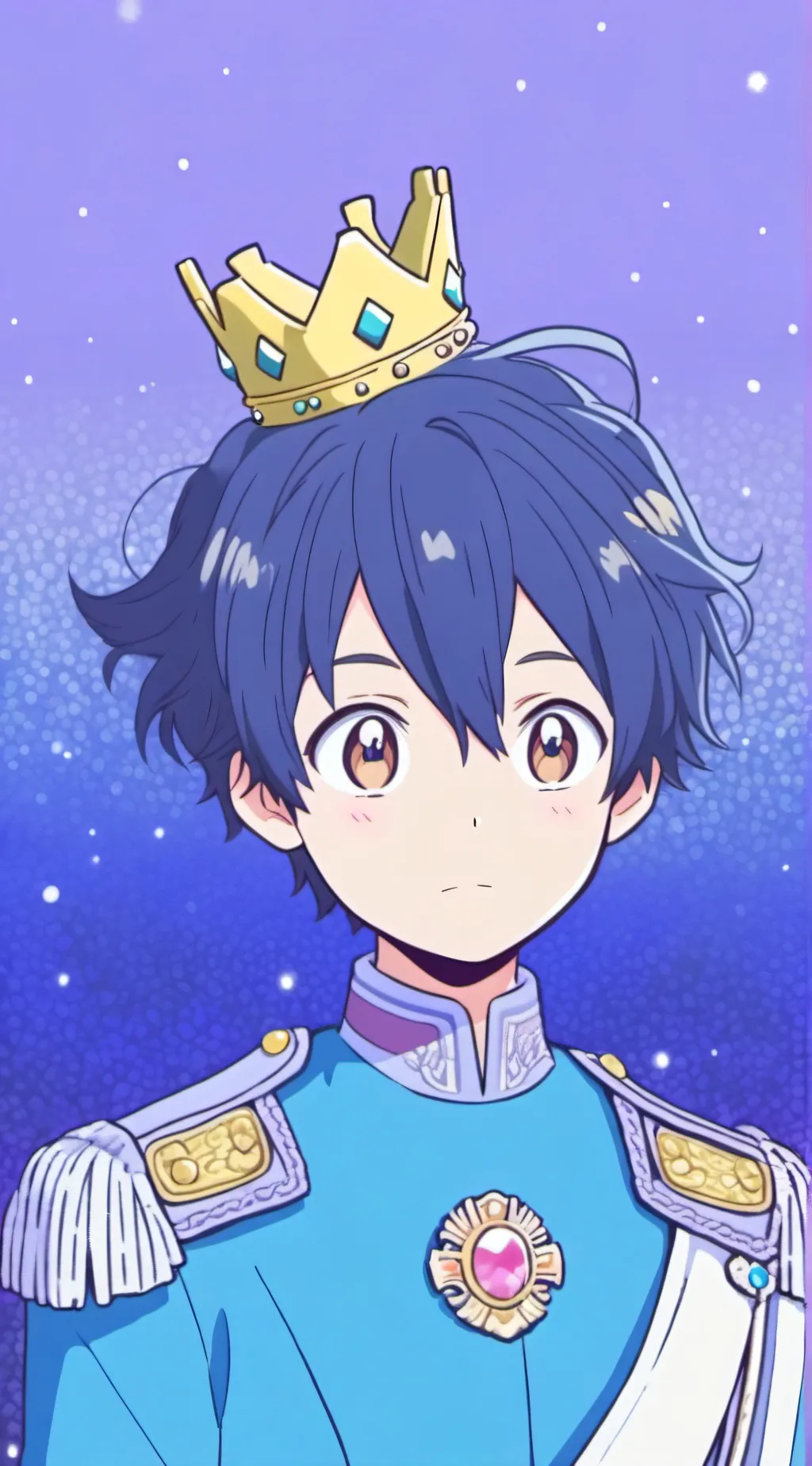 ai character: King Alex background