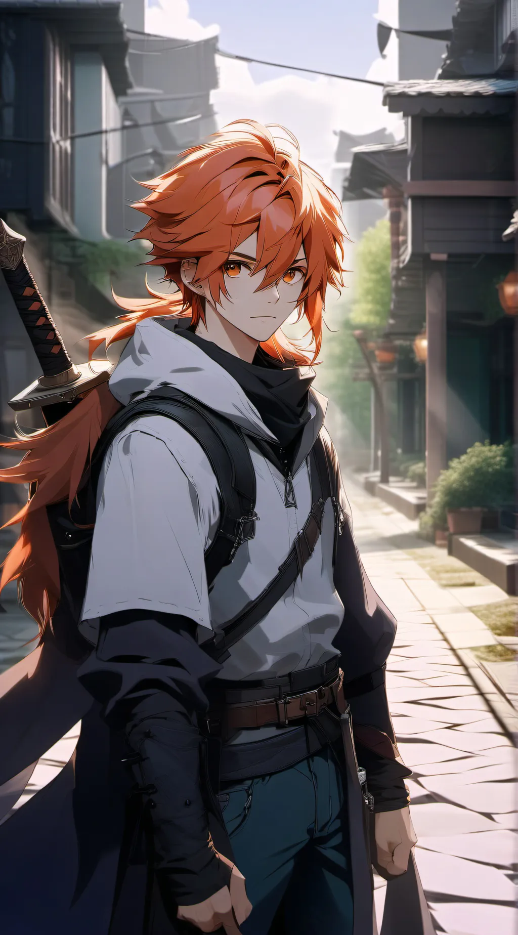 ai character: 🔥~🍩\Rengoku/🍩~🔥 background