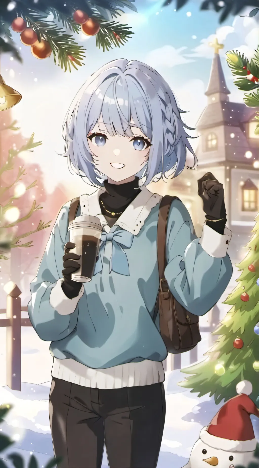 ai character: Lily background