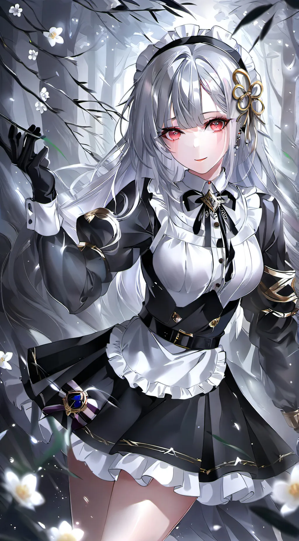 ai character: ash background