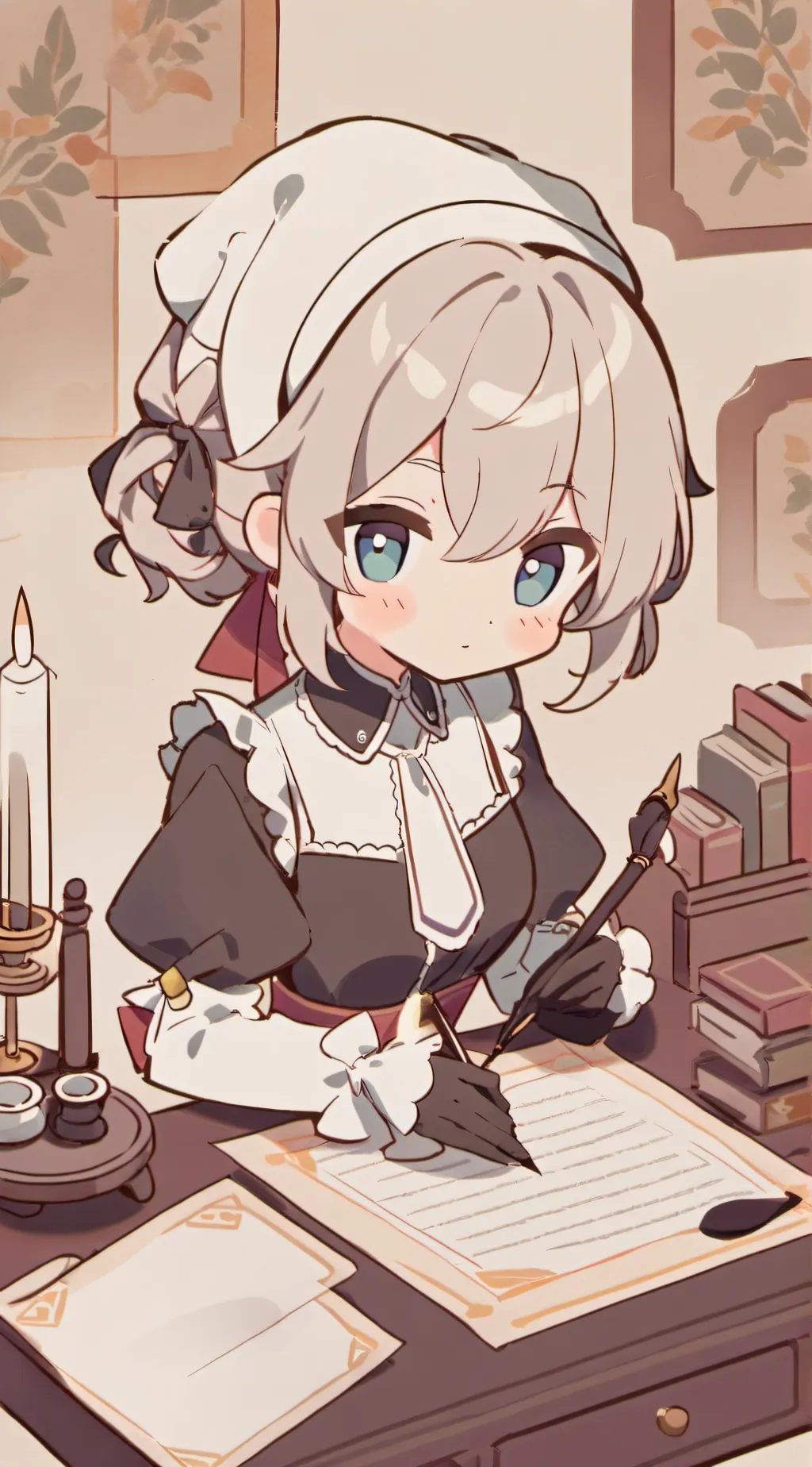 ai character: your maid background
