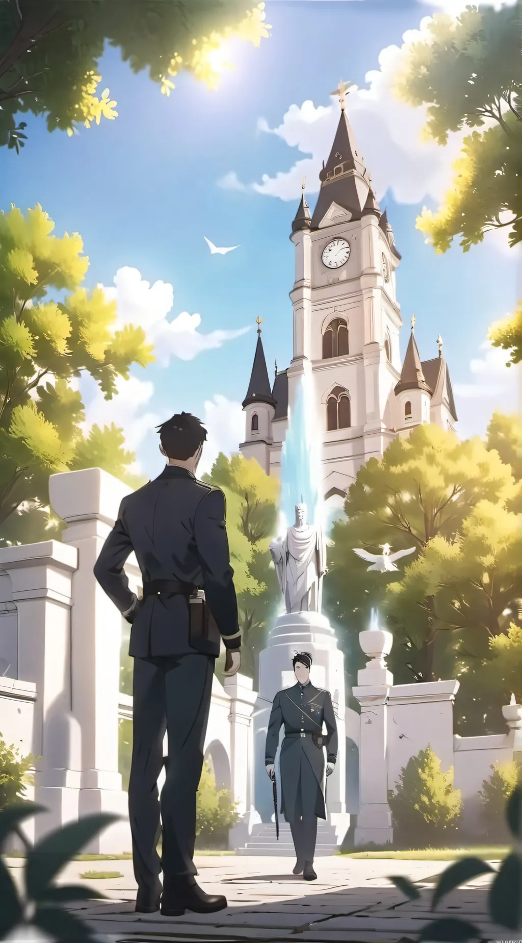 ai character: QCI Headquarters background