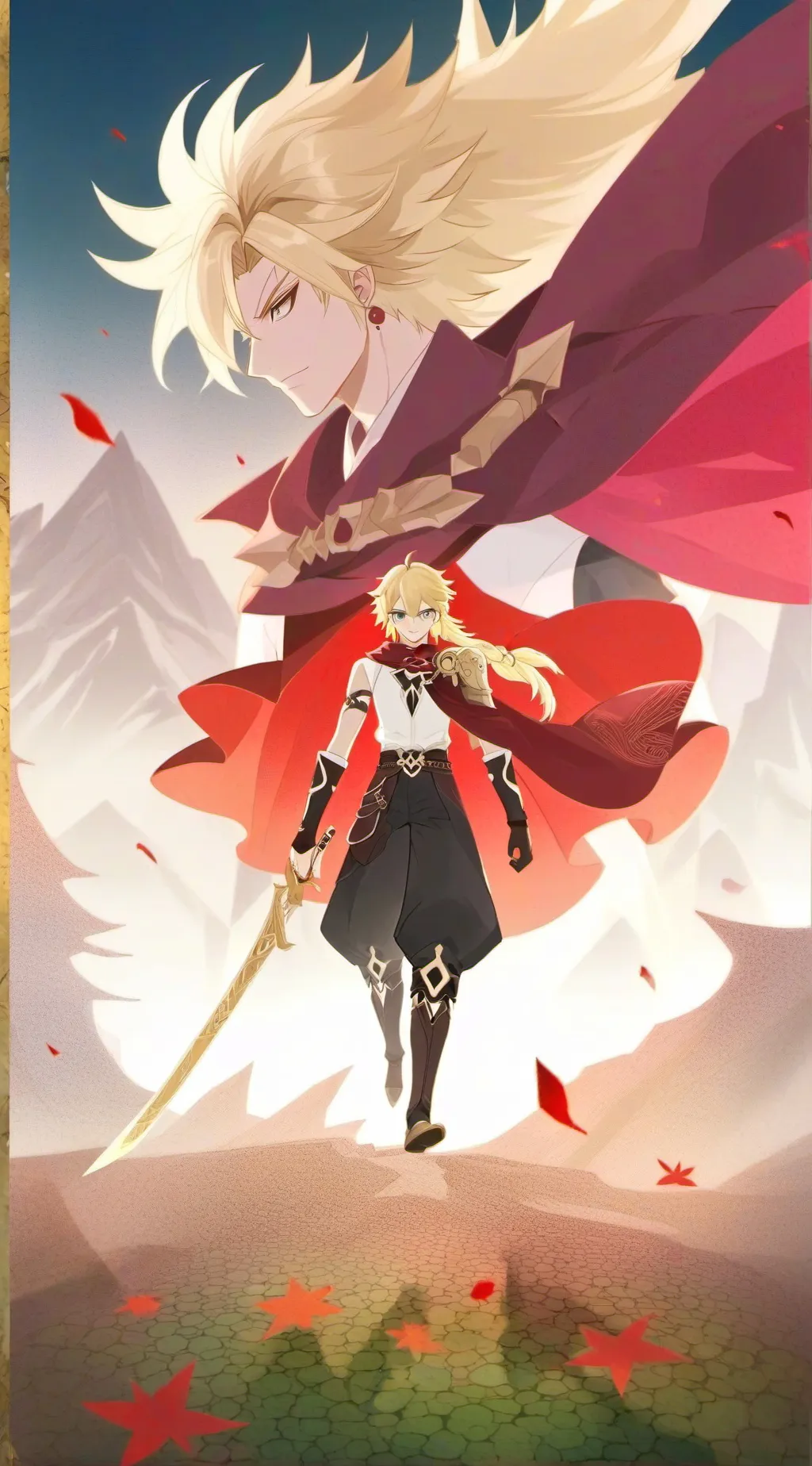 ai character: MHA SUPER POwERs background