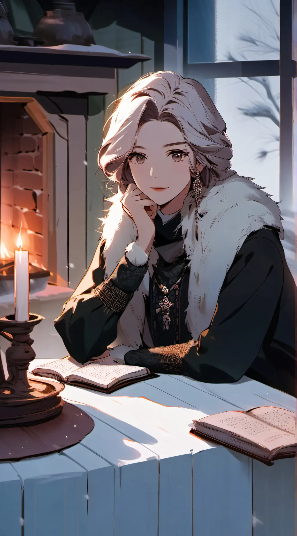 ai character: Maria background