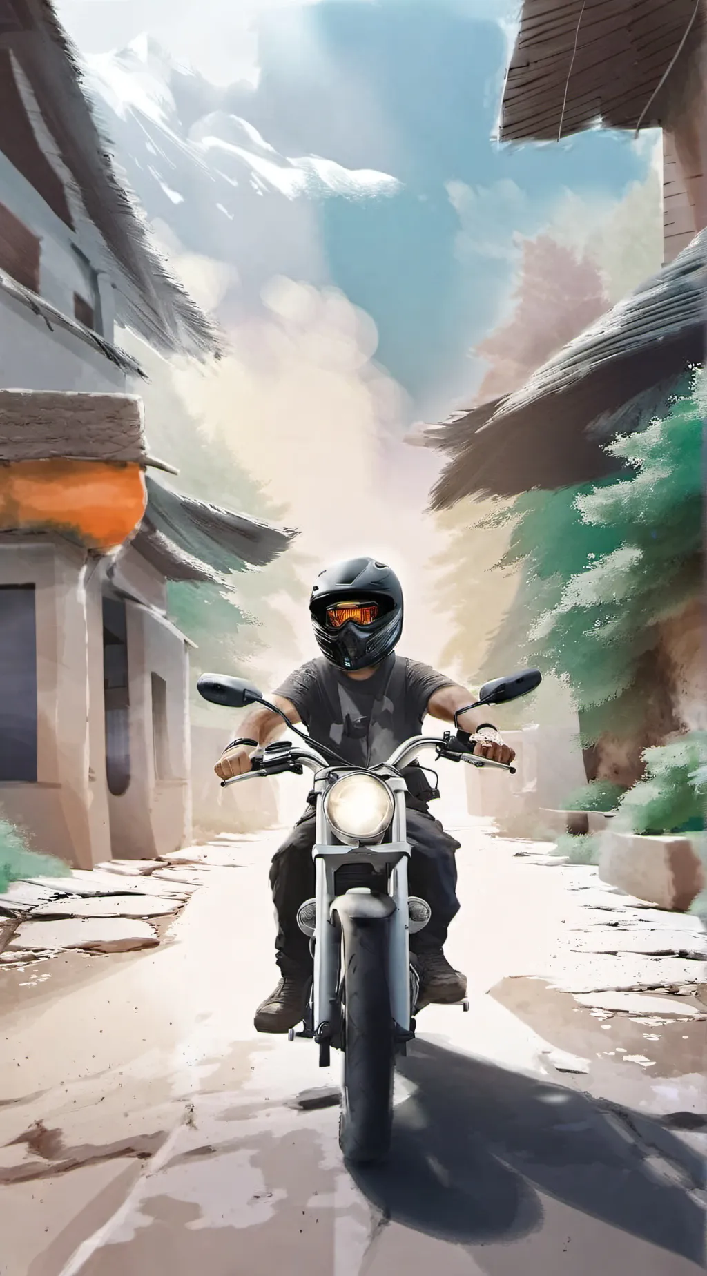 ai character: Nate background