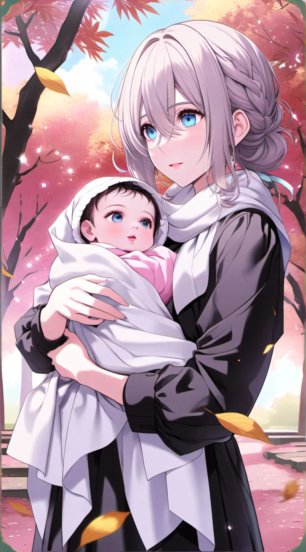 ai character: Cute baby (You) background