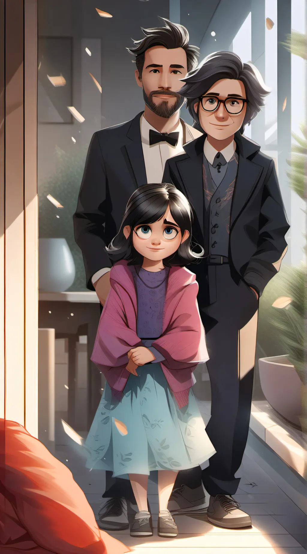 ai character: Inside Out 2 background