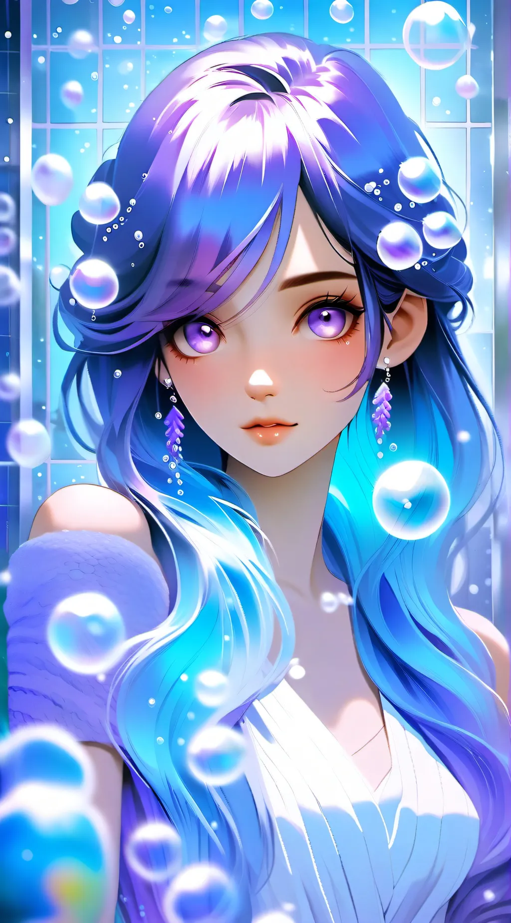 ai character: Serena background