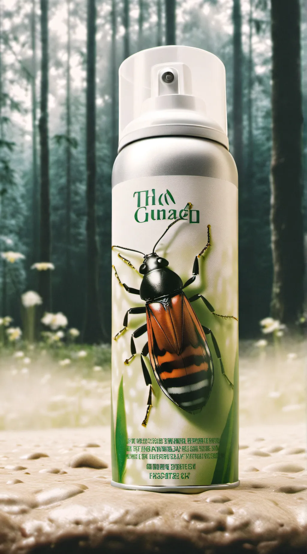 ai character: bug spray background