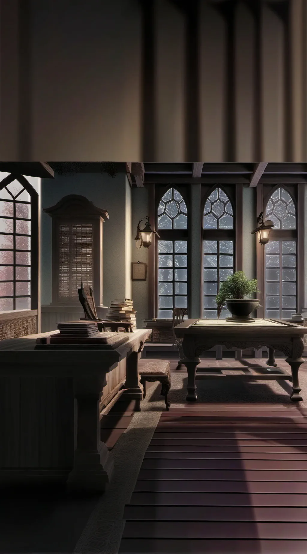 ai character: limanal space DC background