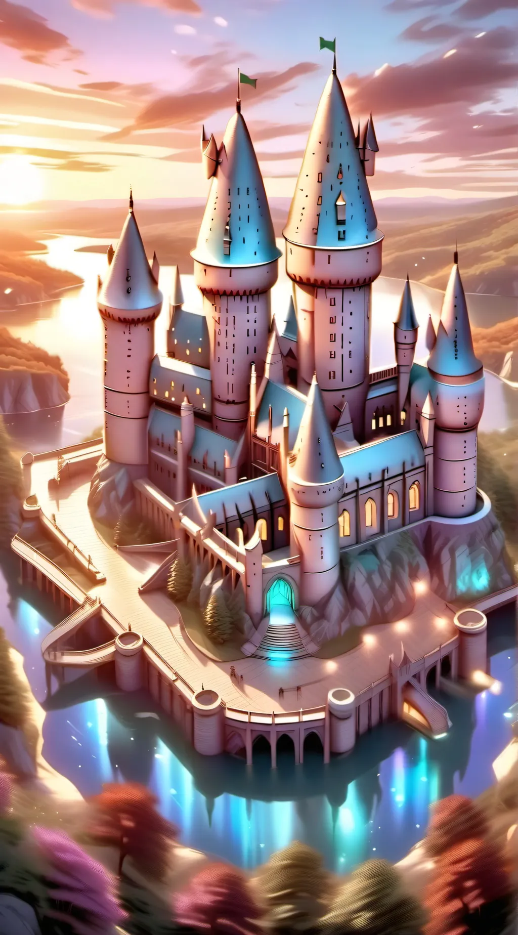 ai character: Hogwart soulmate's background