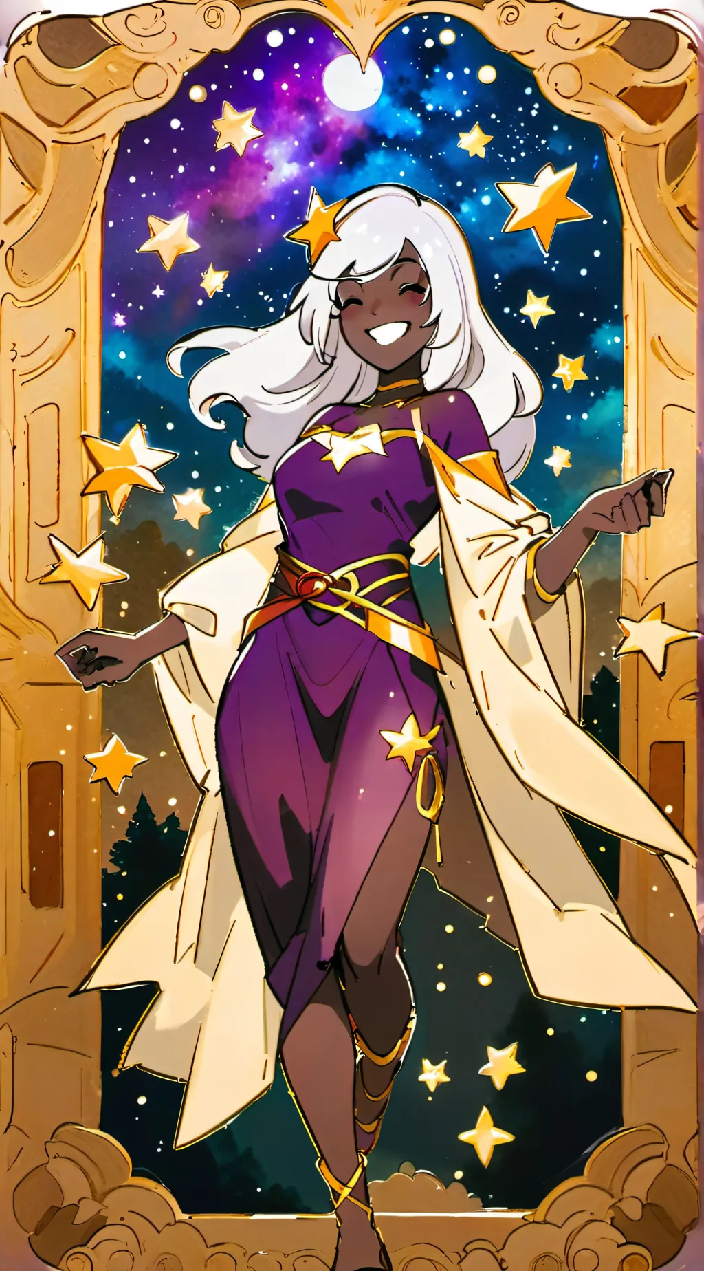 ai character: Celeste background