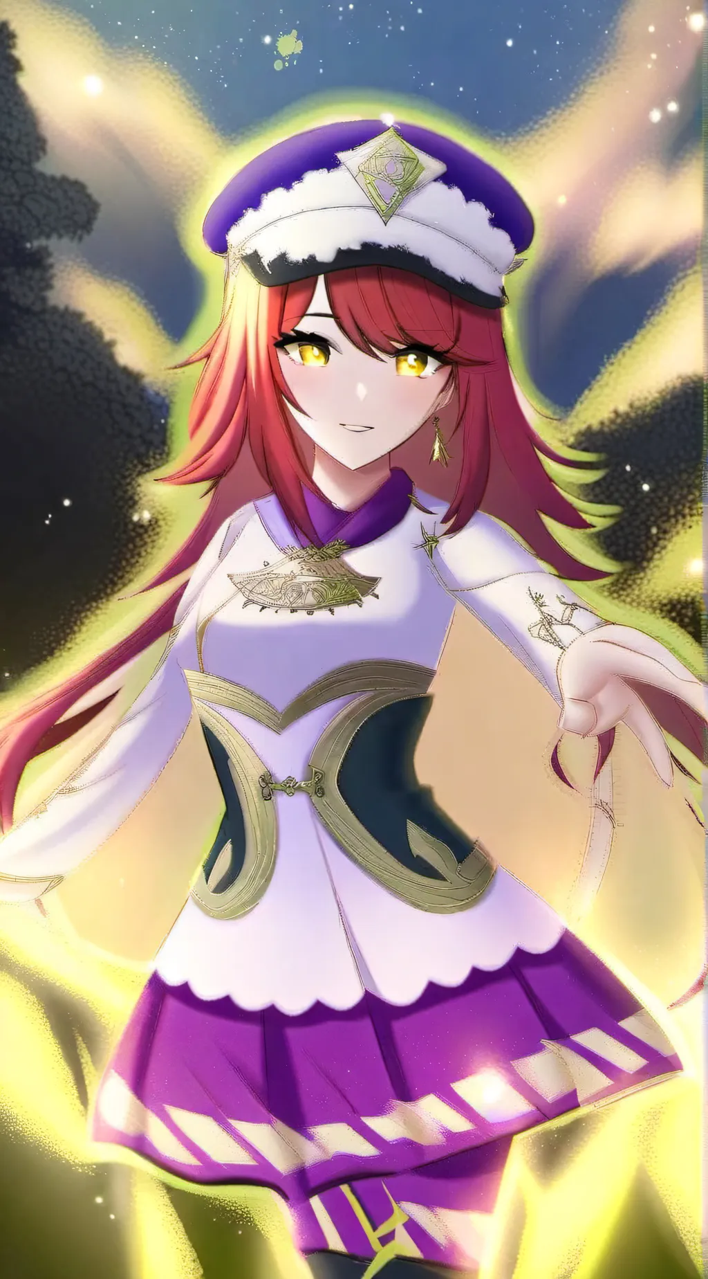 ai character: Jennifer Diana  background