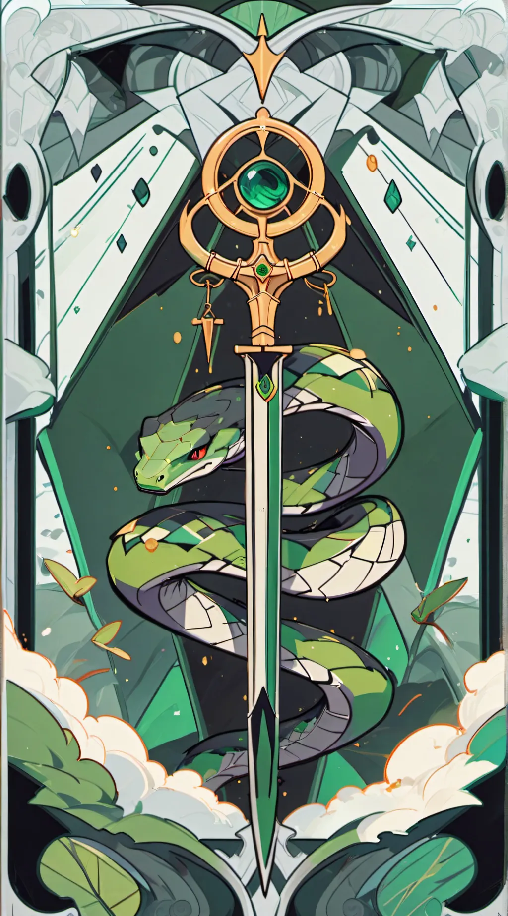 ai character: Slytherin Gang background