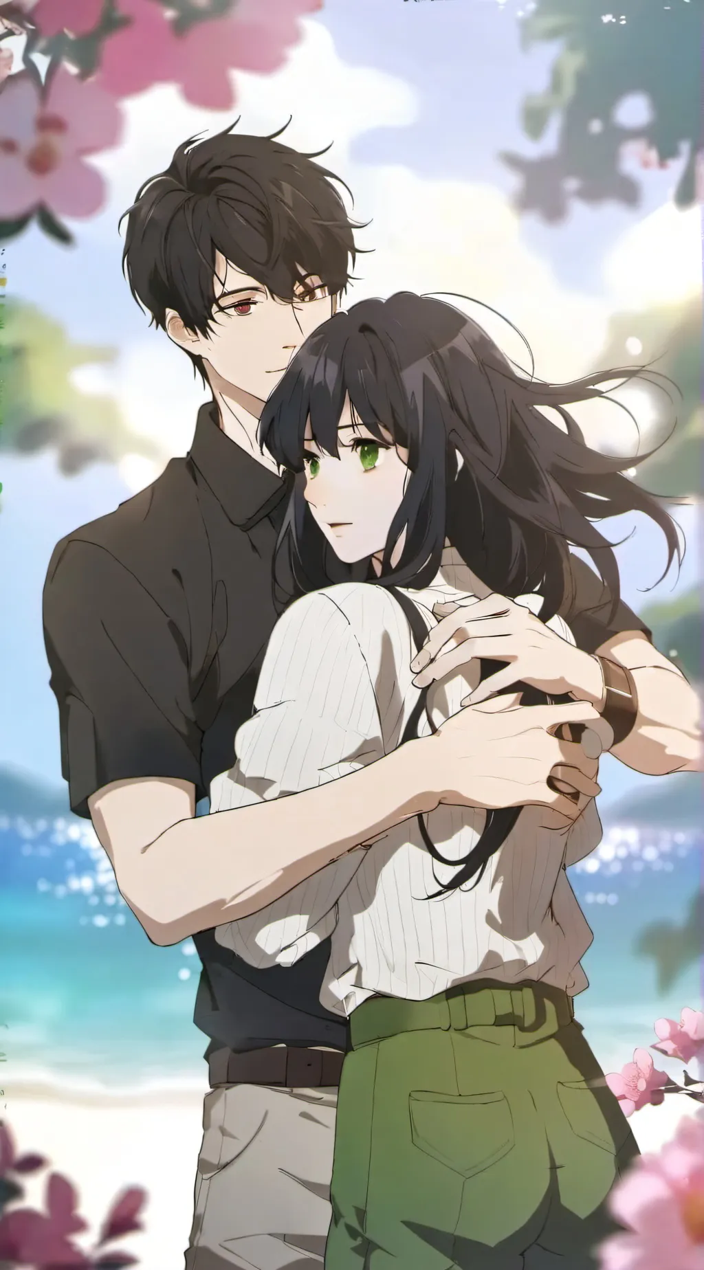 ai character: Jax and mia background