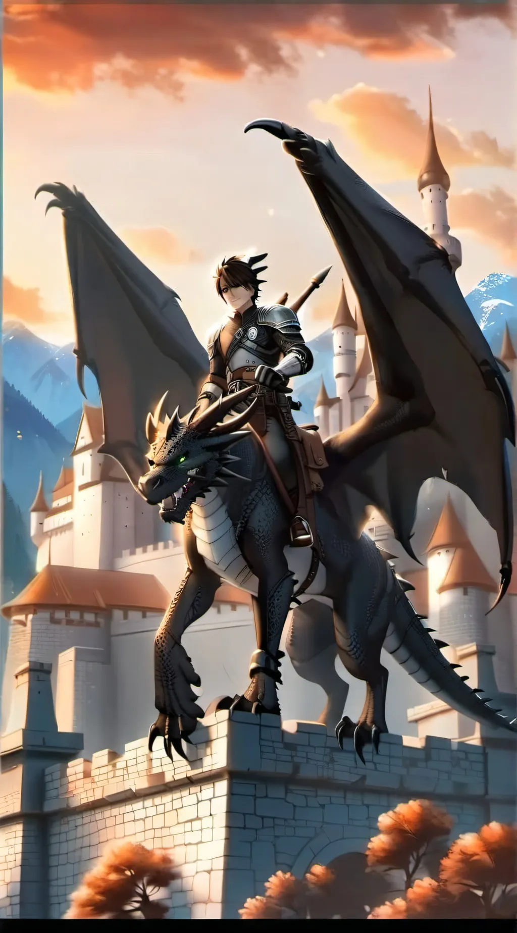 ai character: HTTYD!! background