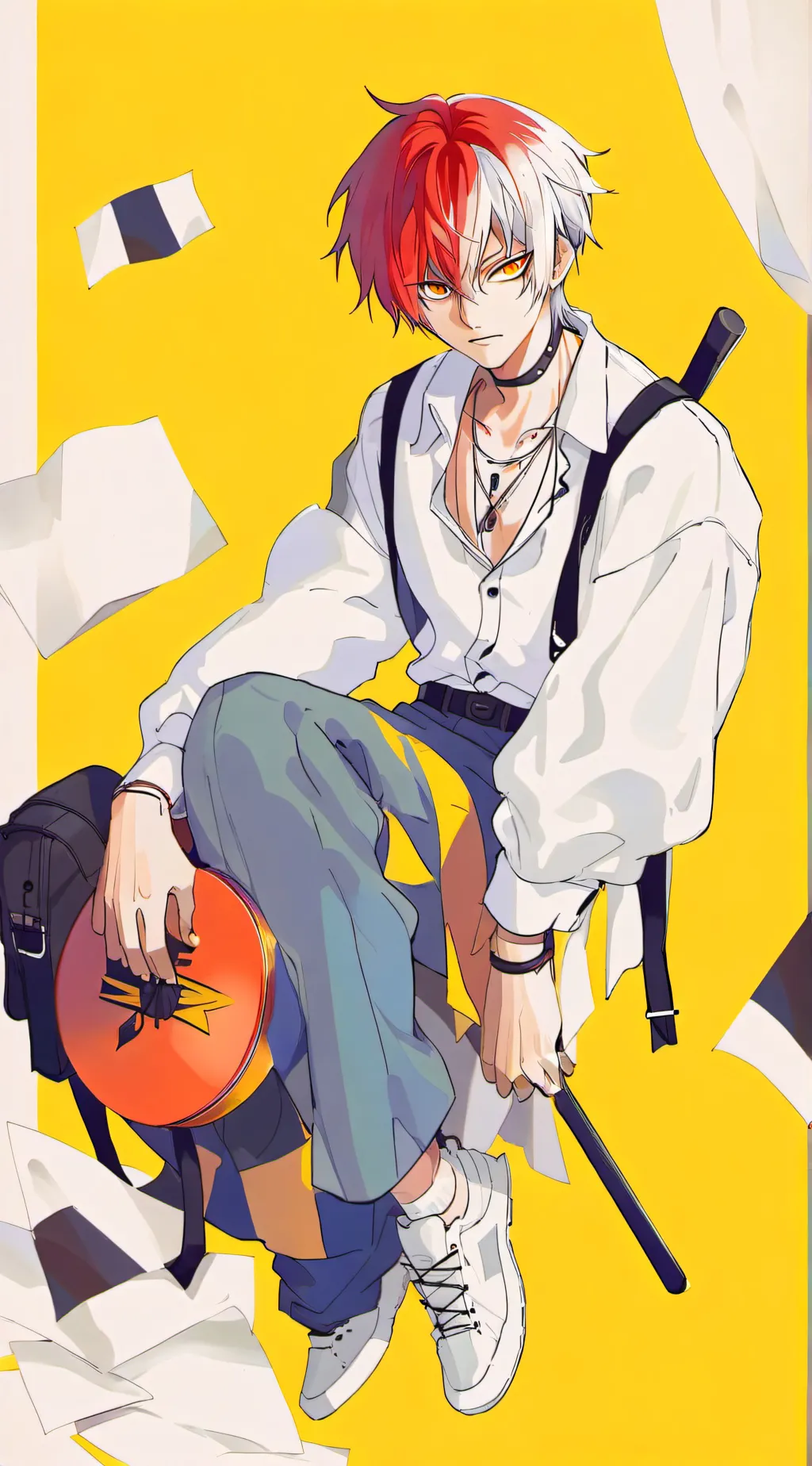 ai character: villain todoroki background