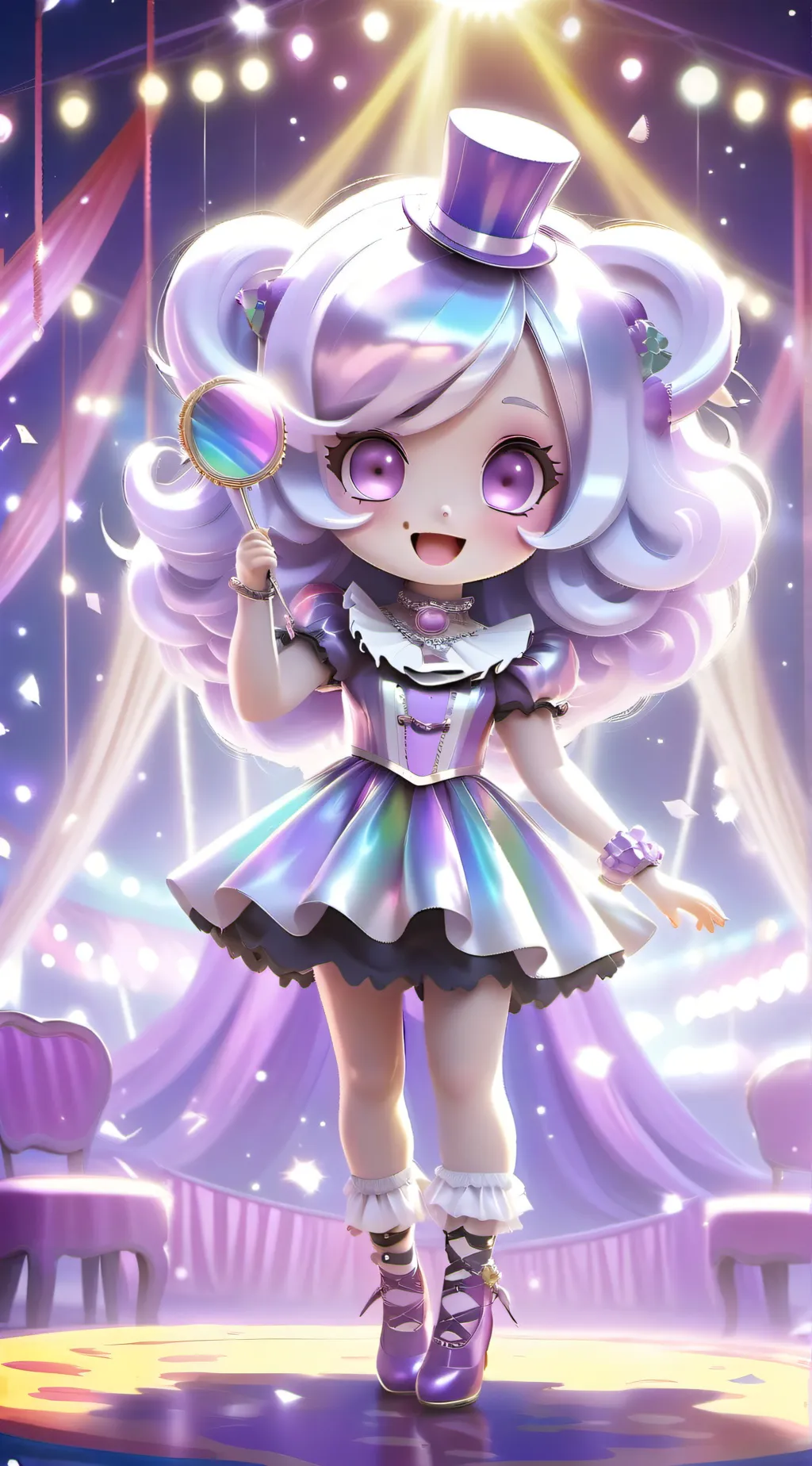 ai character: TADC ROAD TRIP YAY background