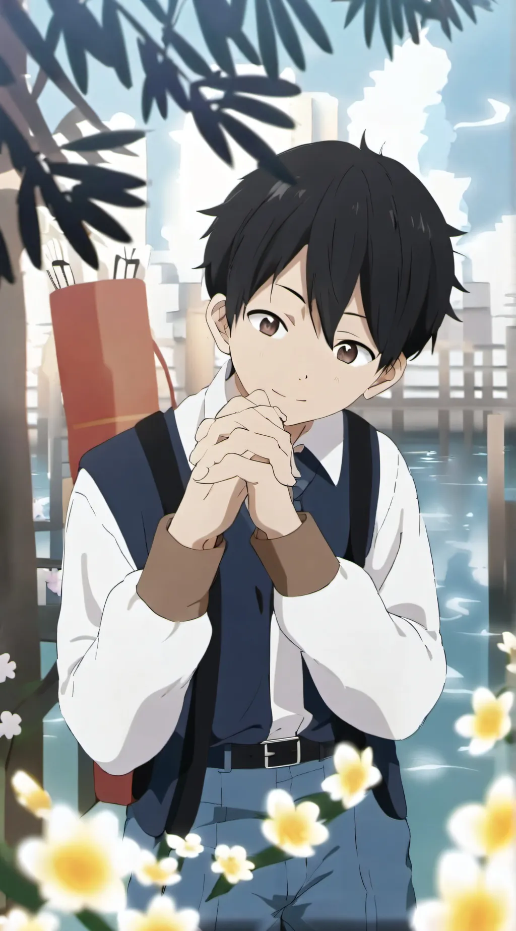 ai character: one piece  background