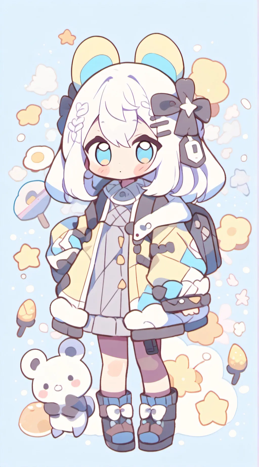 ai character: Another kid background