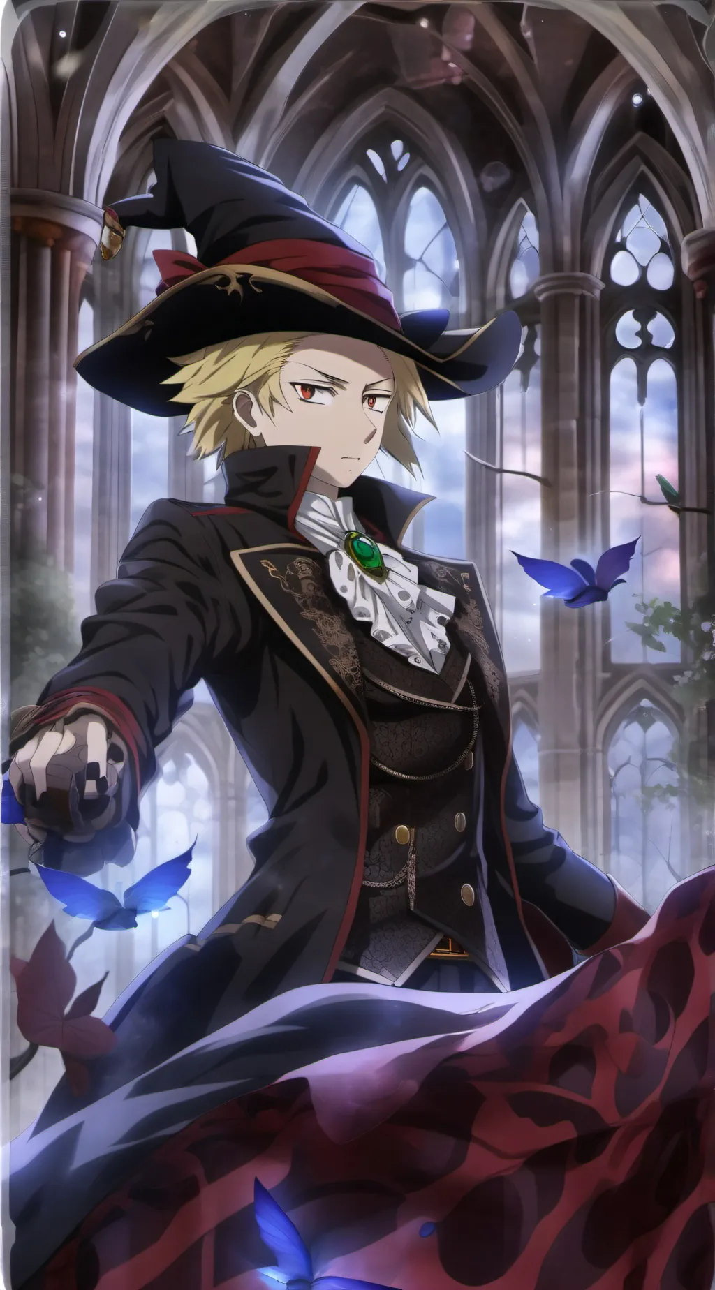 ai character: trend but mha background