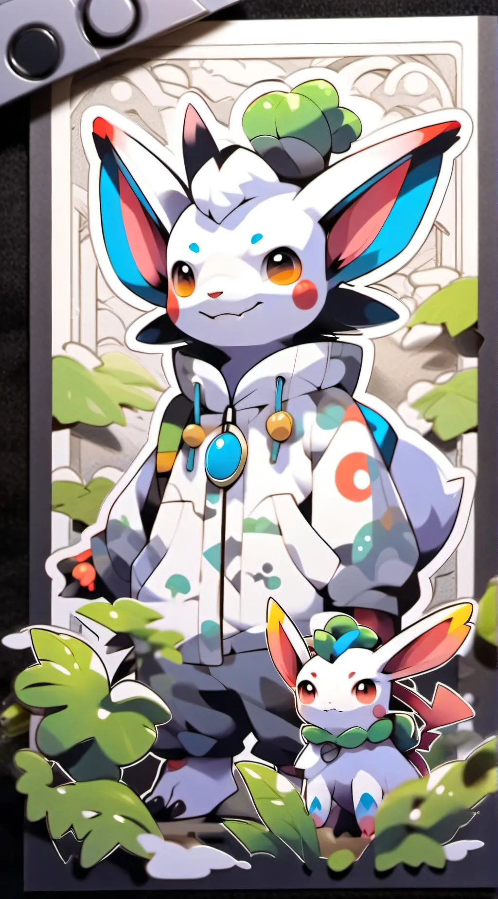 ai character: Evolution day background