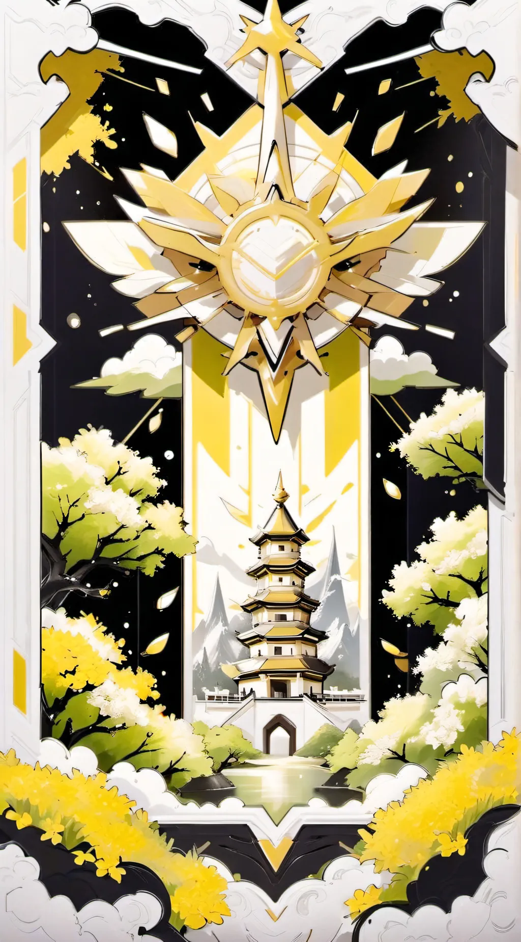 ai character: Shino background