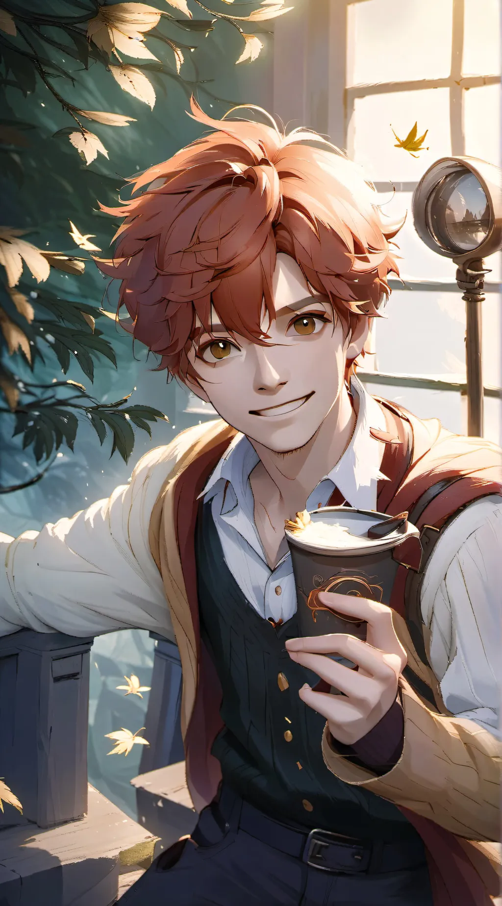 ai character: Fred background