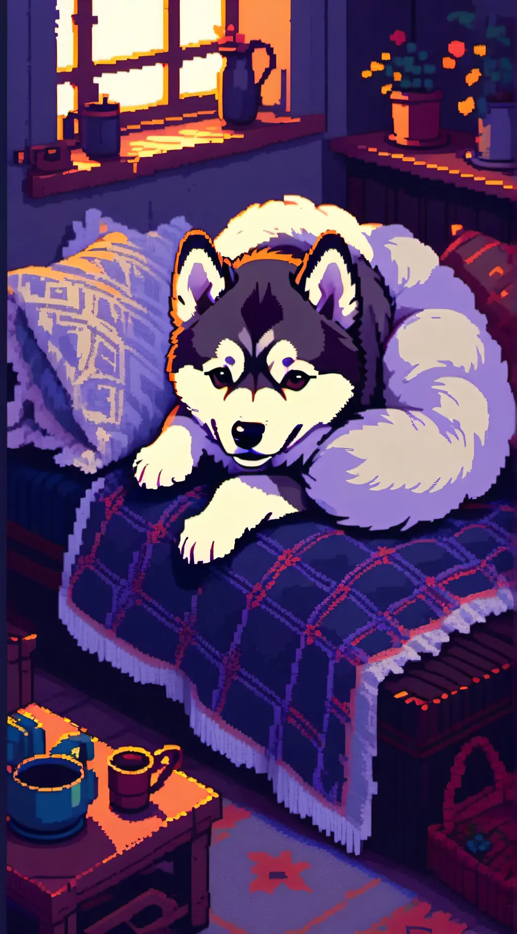 ai character: Mha But dogs <3 background