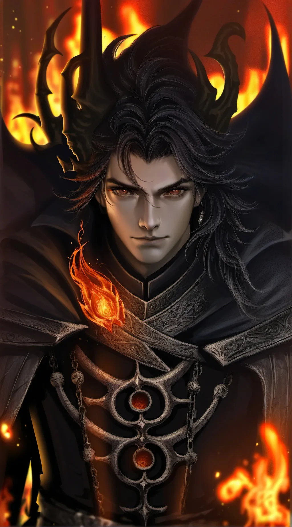 ai character: Shadow demon background