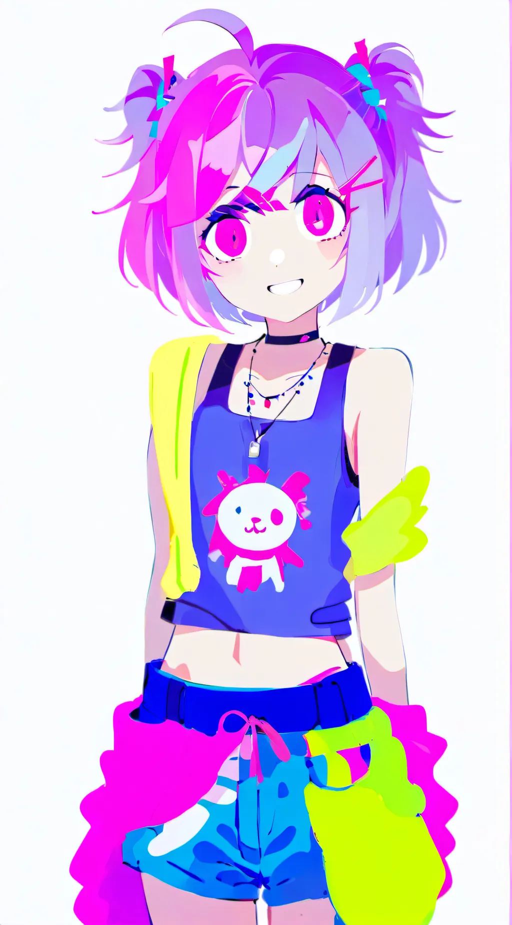 ai character: MHA New Student background