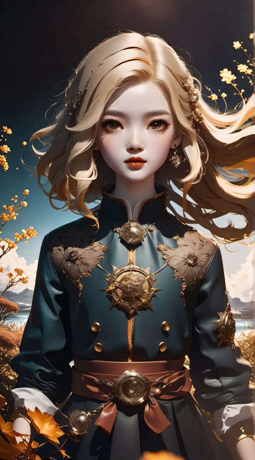 ai character: ibella  background