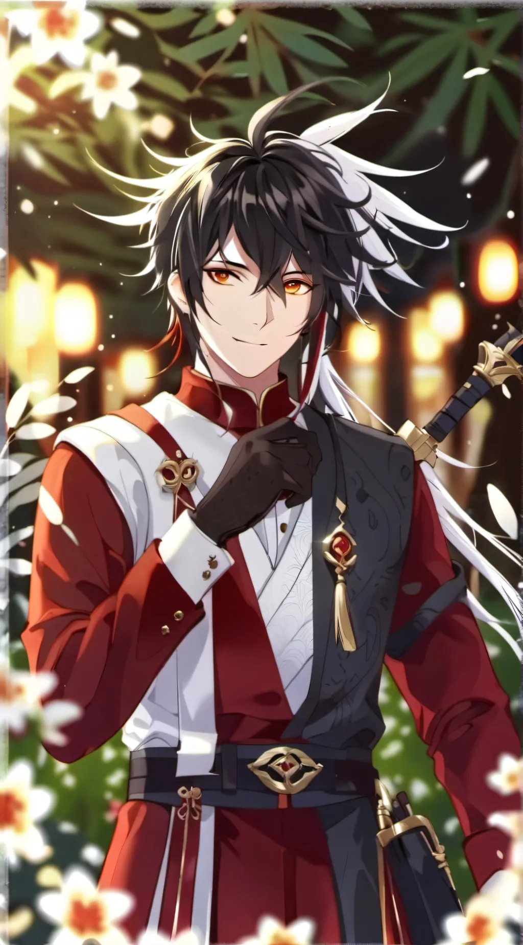 ai character: hazbin alastor background