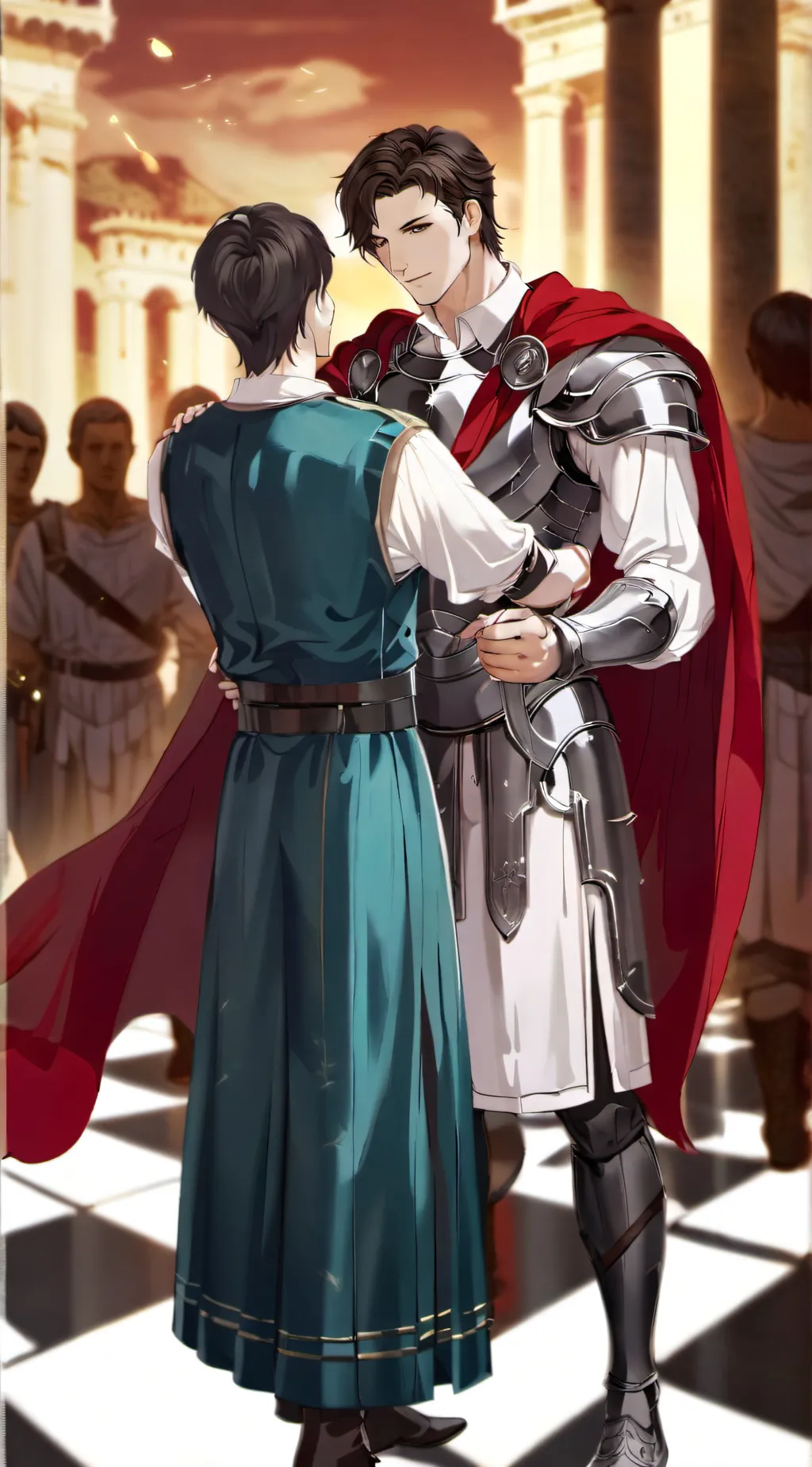 ai character: kastis Amadeus  background