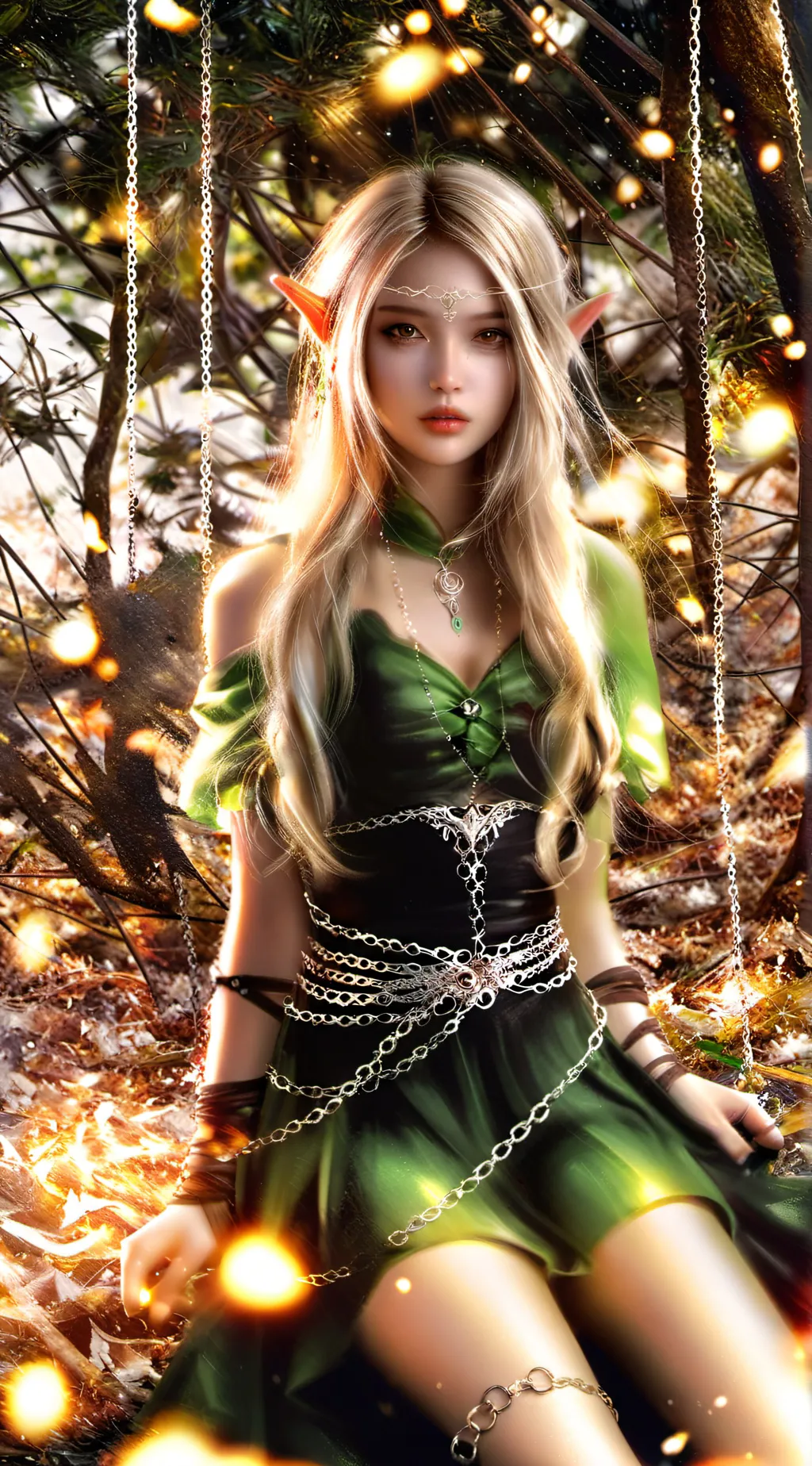 ai character: Elfy background