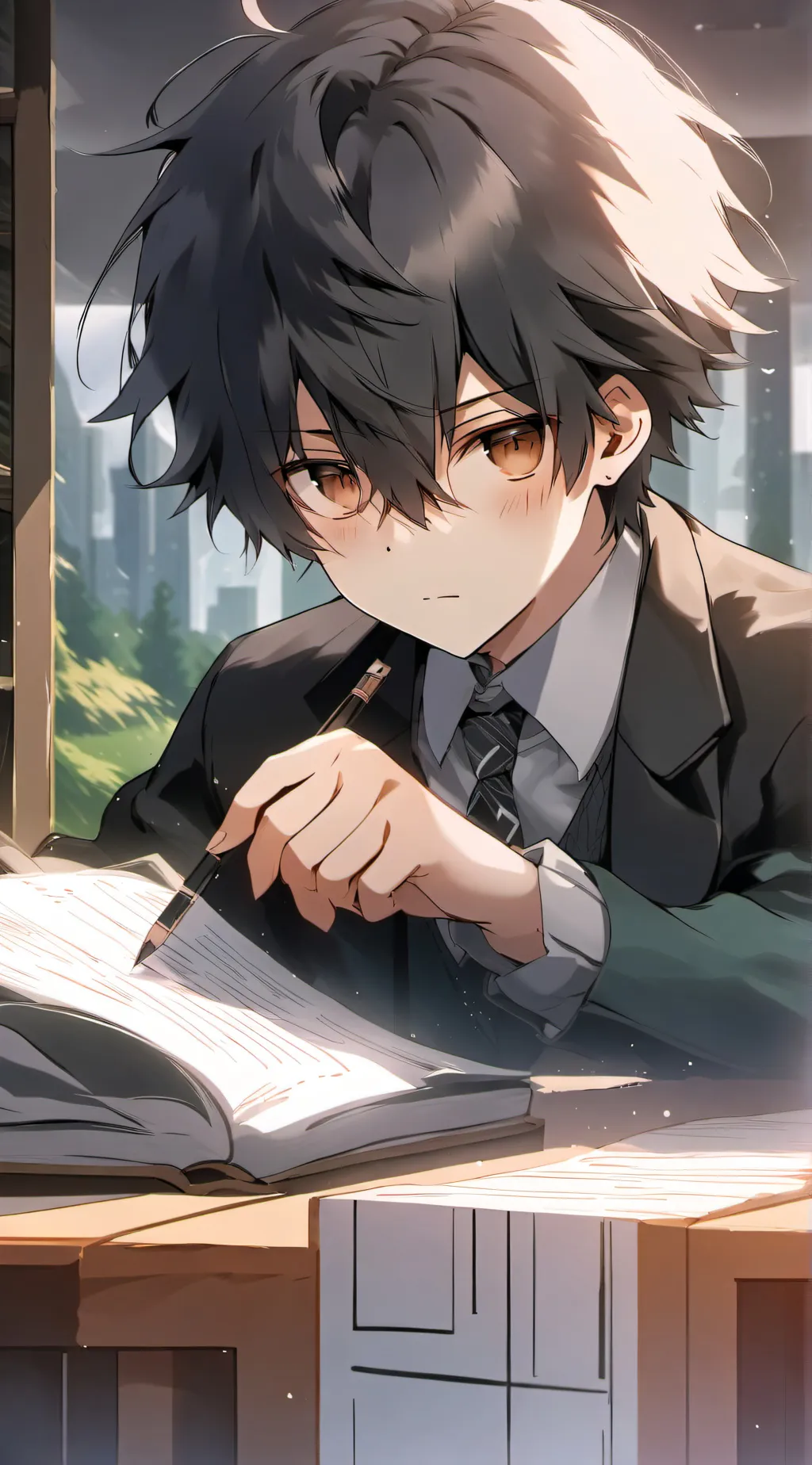 ai character: Apollo background