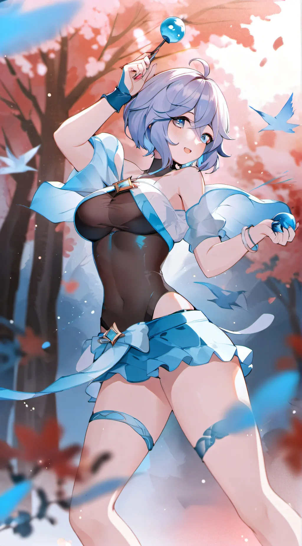 ai character: Lily background